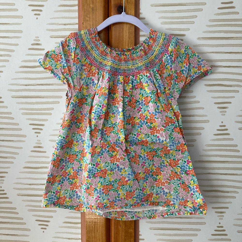 Mini Boden, Floral Multicolor Kids Top